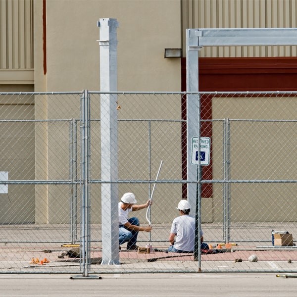 how long can i rent the temporary fence for my building site or event in West Siloam Springs OK